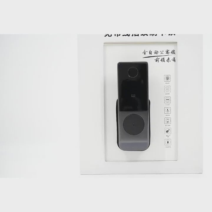Smart Door Lock Fingerprint Both Sides